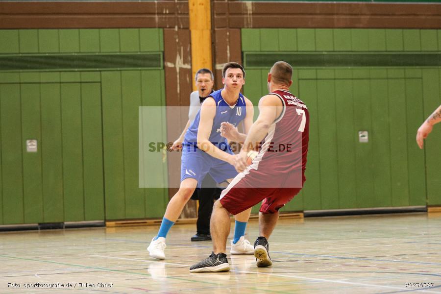 Sergej Kechter, Matti Micha Weißhaar, Erwin-Ammann-Halle, 09.03.2019, Basketball, DJK Schweinfurt II, TSV Karlstadt - Bild-ID: 2236387