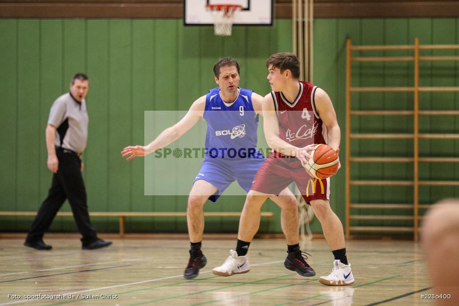 Romeo Riecsanszky, Sebastian Kunz, Erwin-Ammann-Halle, 09.03.2019, Basketball, DJK Schweinfurt II, TSV Karlstadt - Bild-ID: 2236400 Romeo Riecsanszky, Sebastian Kunz, Erwin-Ammann-Halle, 09.03.2019, Basketball, DJK Schweinfurt II, TSV Karlstadt - Bild-ID: 2236400