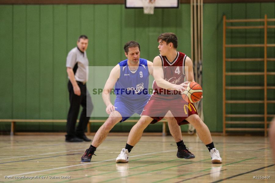 Romeo Riecsanszky, Sebastian Kunz, Erwin-Ammann-Halle, 09.03.2019, Basketball, DJK Schweinfurt II, TSV Karlstadt - Bild-ID: 2236401 Romeo Riecsanszky, Sebastian Kunz, Erwin-Ammann-Halle, 09.03.2019, Basketball, DJK Schweinfurt II, TSV Karlstadt - Bild-ID: 2236401