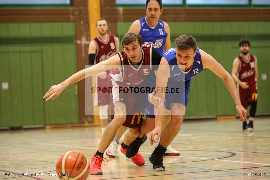 Georg Kordowich, Erik Mantel, Erwin-Ammann-Halle, 09.03.2019, Basketball, DJK Schweinfurt II, TSV Karlstadt - Bild-ID: 2236405 Georg Kordowich, Erik Mantel, Erwin-Ammann-Halle, 09.03.2019, Basketball, DJK Schweinfurt II, TSV Karlstadt - Bild-ID: 2236405