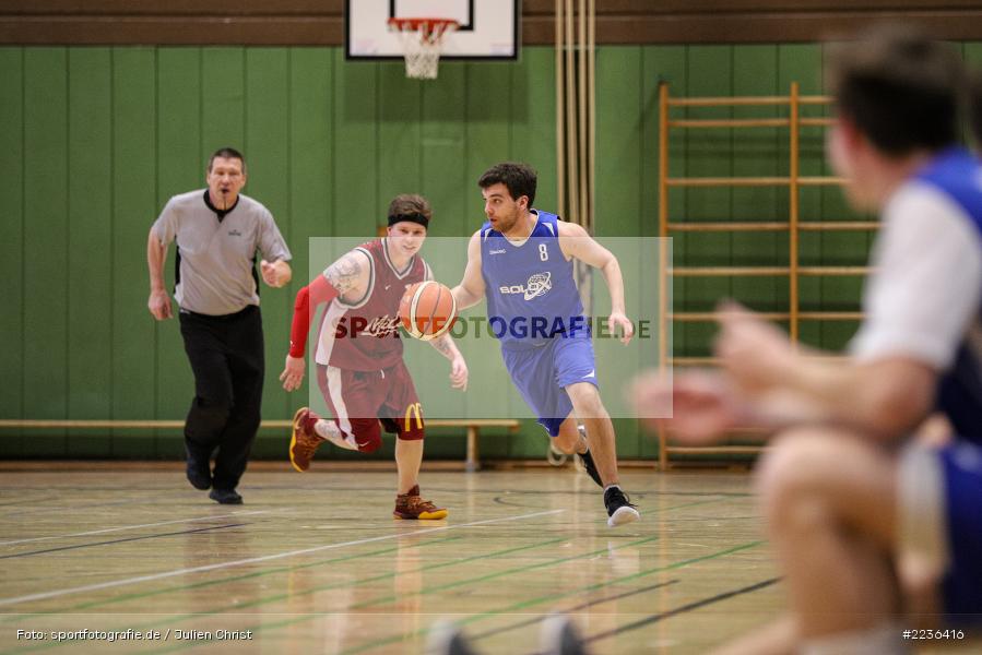Ricardo Münch, Erwin-Ammann-Halle, 09.03.2019, Basketball, DJK Schweinfurt II, TSV Karlstadt - Bild-ID: 2236416