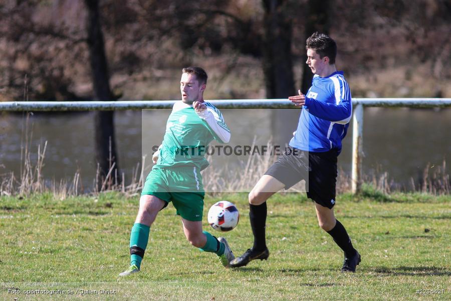 Heiko Steinkampf, Jannik Burkard, 10.03.2019, Freundschaftsspiel, FC 1920 Thüngen, FV Wernfeld/Adelsberg - Bild-ID: 2236421