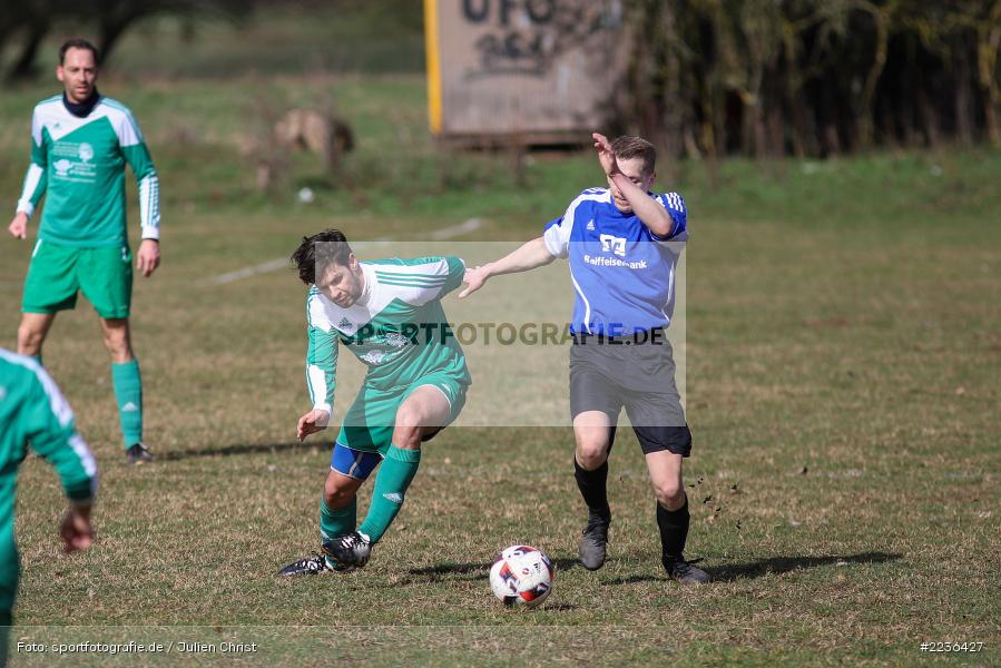 Felix Schmitt, Alexander Barth, 10.03.2019, Freundschaftsspiel, FC 1920 Thüngen, FV Wernfeld/Adelsberg - Bild-ID: 2236427