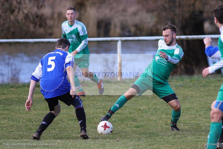 Michael Dotter, Frederic Brendel, 10.03.2019, Freundschaftsspiel, FC 1920 Thüngen, FV Wernfeld/Adelsberg - Bild-ID: 2236435