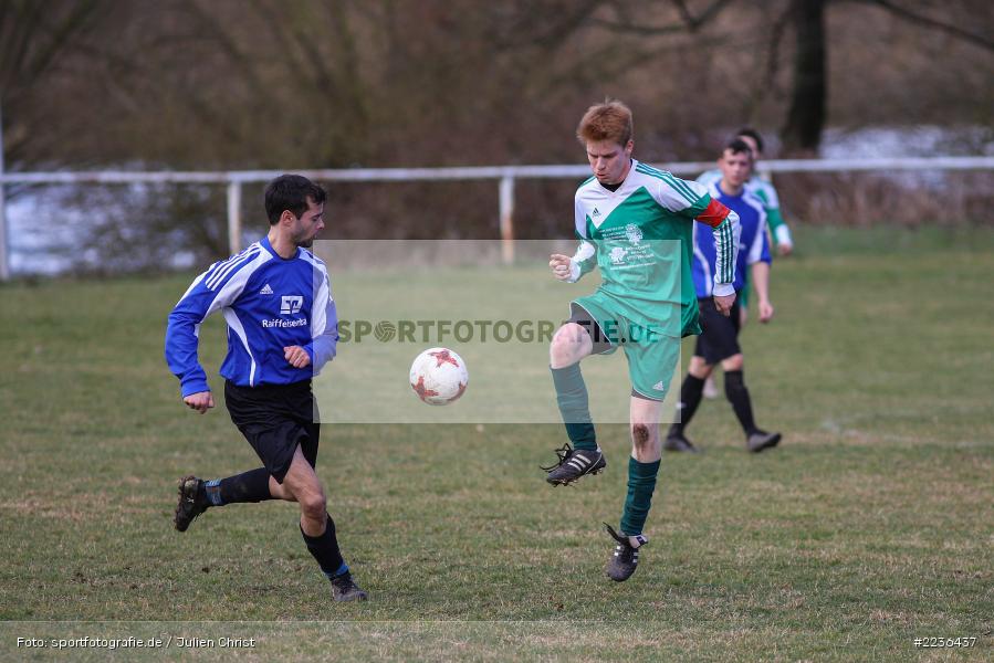 Tobias Kastner, Jonas Stiel, 10.03.2019, Freundschaftsspiel, FC 1920 Thüngen, FV Wernfeld/Adelsberg - Bild-ID: 2236437