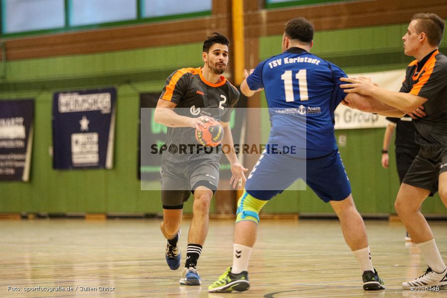 Markus Losert, Georg Lorenz, 10.03.2019, Handball, HG Maintal, TSV Karlstadt - Bild-ID: 2236448