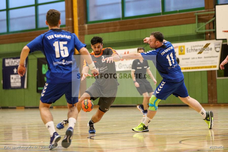 Markus Losert, Georg Lorenz, 10.03.2019, Handball, HG Maintal, TSV Karlstadt - Bild-ID: 2236454