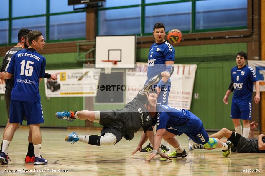 Sebastian Henrich, Markus Losert, 10.03.2019, Handball, HG Maintal, TSV Karlstadt - Bild-ID: 2236456