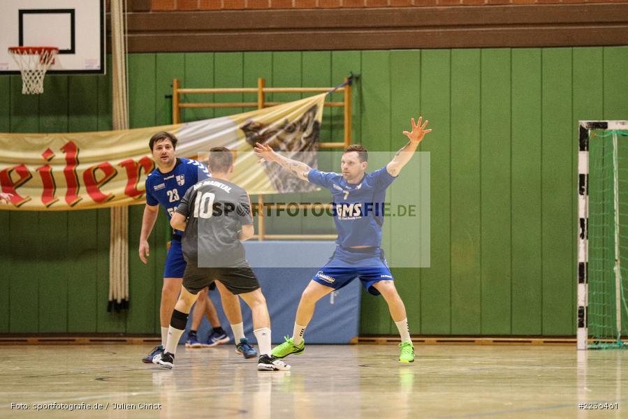 Fabian Heun, Julius Kress, 10.03.2019, Handball, HG Maintal, TSV Karlstadt - Bild-ID: 2236461
