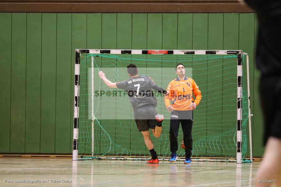 Patrick Schiefer, Markus Riedmann, 10.03.2019, Handball, HG Maintal, TSV Karlstadt - Bild-ID: 2236472 Patrick Schiefer, Markus Riedmann, 10.03.2019, Handball, HG Maintal, TSV Karlstadt - Bild-ID: 2236472