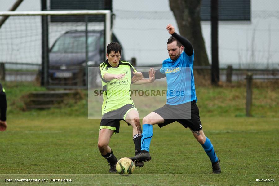 Fabian Heun, Martin Sauer, 17.03.2019, A-Klasse Würzburg, FV Stetten-Binsfeld-Müdesheim II, SG Eußenheim-Gambach - Bild-ID: 2236678