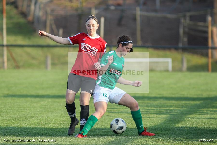 Lena Pohly, Camilla Fischer, 23.03.2019, Landesliga Nord Frauen, FC Schweinfurt 05 (N), FC Karsbach - Bild-ID: 2236683