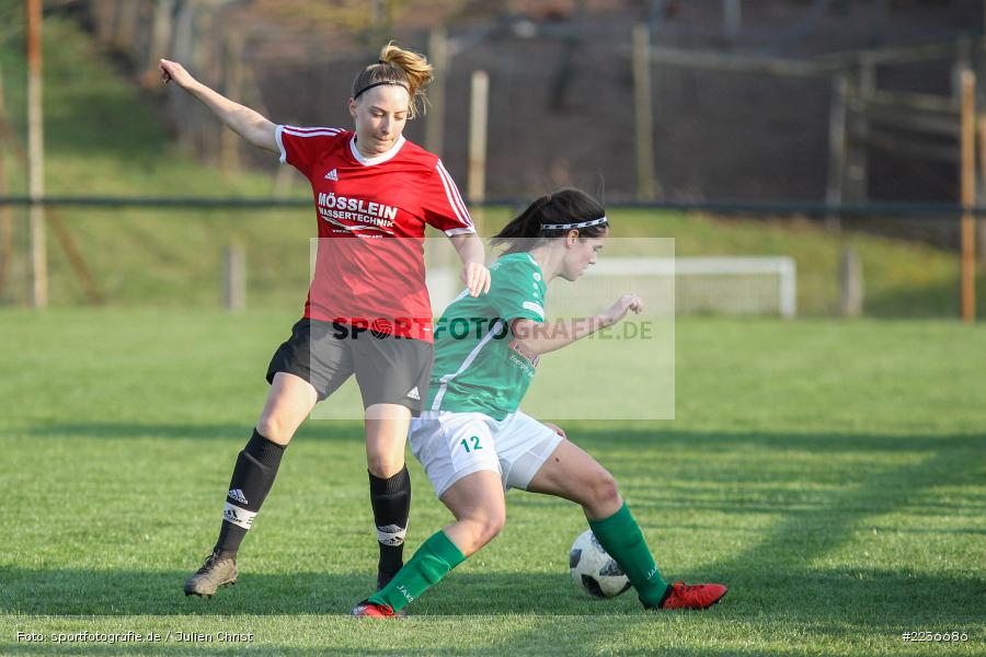 Lena Pohly, Camilla Fischer, 23.03.2019, Landesliga Nord Frauen, FC Schweinfurt 05 (N), FC Karsbach - Bild-ID: 2236686 Lena Pohly, Camilla Fischer, 23.03.2019, Landesliga Nord Frauen, FC Schweinfurt 05 (N), FC Karsbach - Bild-ID: 2236686