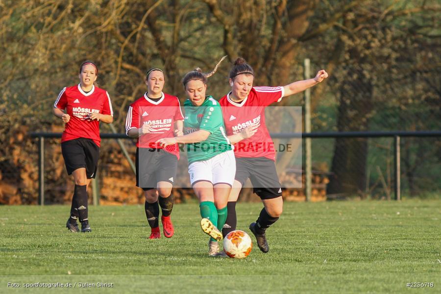Laura Rosenberger, Vanessa Heider, 23.03.2019, Landesliga Nord Frauen, FC Schweinfurt 05 (N), FC Karsbach - Bild-ID: 2236718 Laura Rosenberger, Vanessa Heider, 23.03.2019, Landesliga Nord Frauen, FC Schweinfurt 05 (N), FC Karsbach - Bild-ID: 2236718