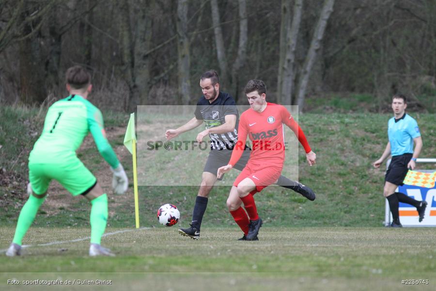 William Vielwerth, Moritz Goßmann, 24.03.2019, Bezirksliga West, TuS Frammersbach, TSV Retzbach - Bild-ID: 2236743 William Vielwerth, Moritz Goßmann, 24.03.2019, Bezirksliga West, TuS Frammersbach, TSV Retzbach - Bild-ID: 2236743
