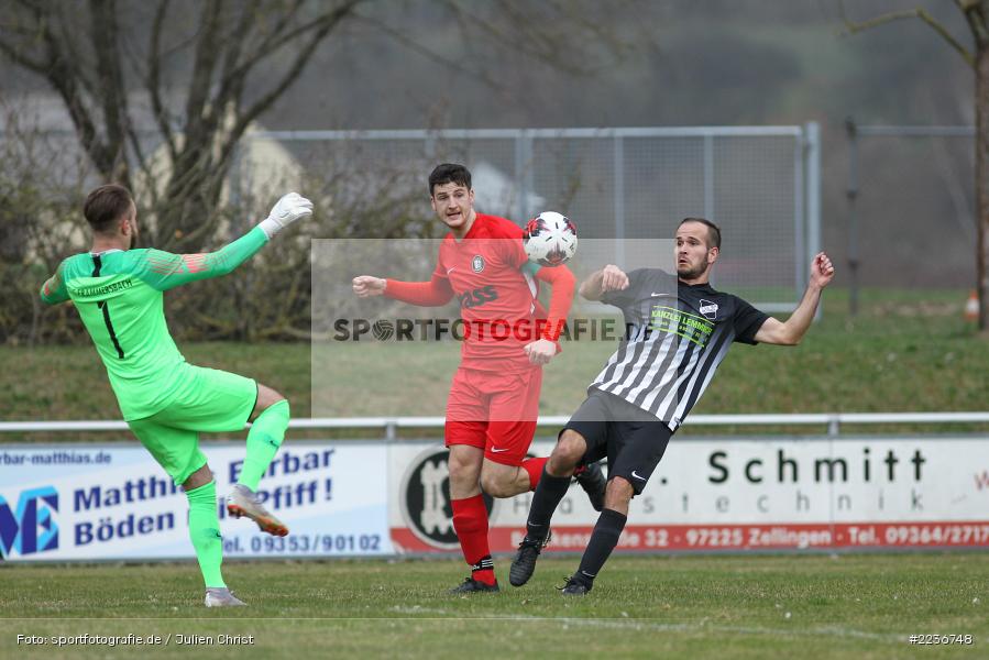 William Vielwerth, Julian Etzel, Joshua Schuhmacher, 24.03.2019, Bezirksliga West, TuS Frammersbach, TSV Retzbach - Bild-ID: 2236748