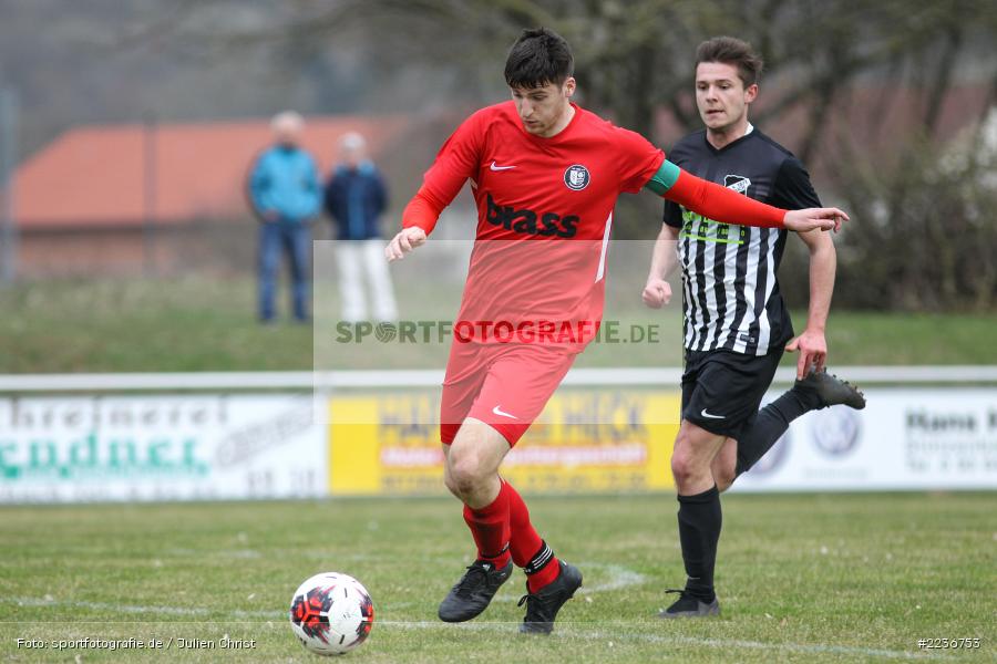 Mario Hartmann, Julian Etzel, 24.03.2019, Bezirksliga West, TuS Frammersbach, TSV Retzbach - Bild-ID: 2236753 Mario Hartmann, Julian Etzel, 24.03.2019, Bezirksliga West, TuS Frammersbach, TSV Retzbach - Bild-ID: 2236753