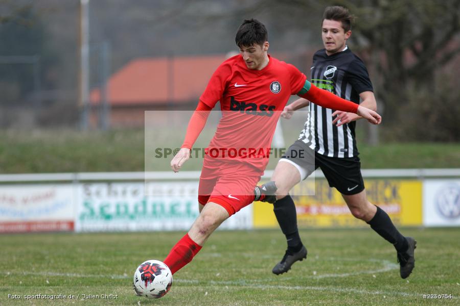 Mario Hartmann, Julian Etzel, 24.03.2019, Bezirksliga West, TuS Frammersbach, TSV Retzbach - Bild-ID: 2236754 Mario Hartmann, Julian Etzel, 24.03.2019, Bezirksliga West, TuS Frammersbach, TSV Retzbach - Bild-ID: 2236754