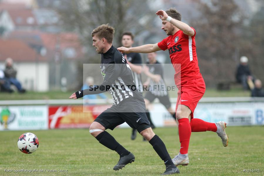 Nico Franz, Philipp Gößwein, 24.03.2019, Bezirksliga West, TuS Frammersbach, TSV Retzbach - Bild-ID: 2236772