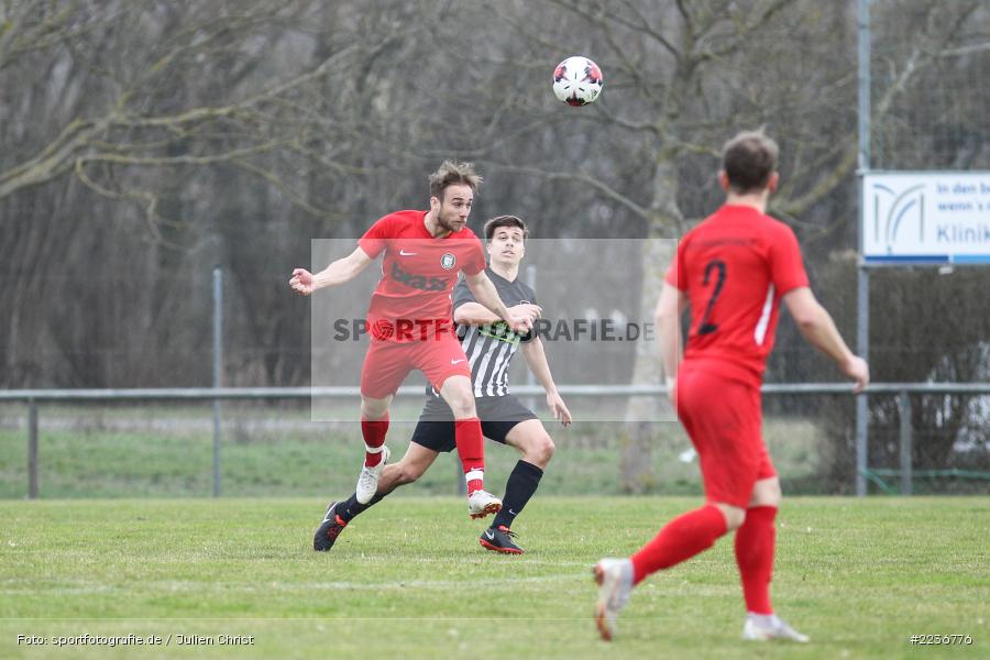 Fabian Lurz, Dominik Hehrlein, 24.03.2019, Bezirksliga West, TuS Frammersbach, TSV Retzbach - Bild-ID: 2236776