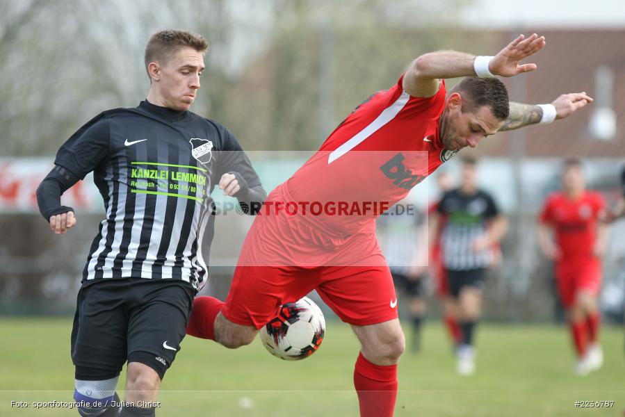 Marco Trapp, Lukas Gößwein, 24.03.2019, Bezirksliga West, TuS Frammersbach, TSV Retzbach - Bild-ID: 2236787