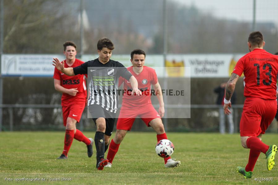 Dominik Hehrlein, Alexander Beck, 24.03.2019, Bezirksliga West, TuS Frammersbach, TSV Retzbach - Bild-ID: 2236802