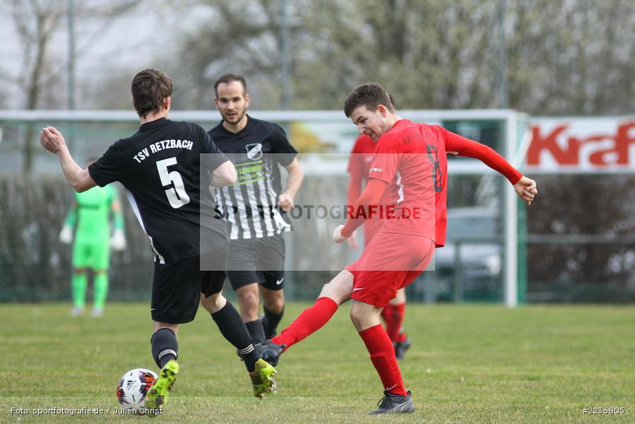 Moritz Goßmann, Marco Schrenker, 24.03.2019, Bezirksliga West, TuS Frammersbach, TSV Retzbach - Bild-ID: 2236805