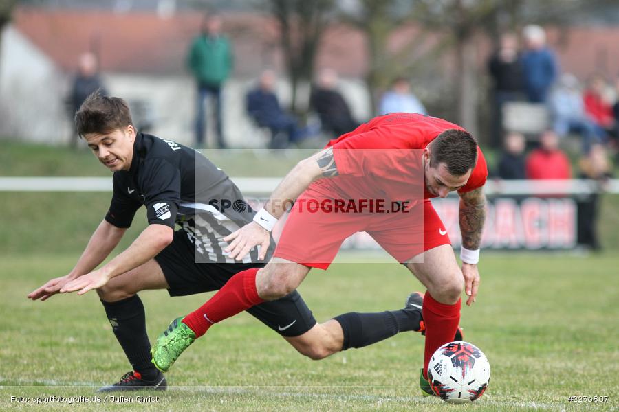 Marco Trapp, Dominik Hehrlein, 24.03.2019, Bezirksliga West, TuS Frammersbach, TSV Retzbach - Bild-ID: 2236807