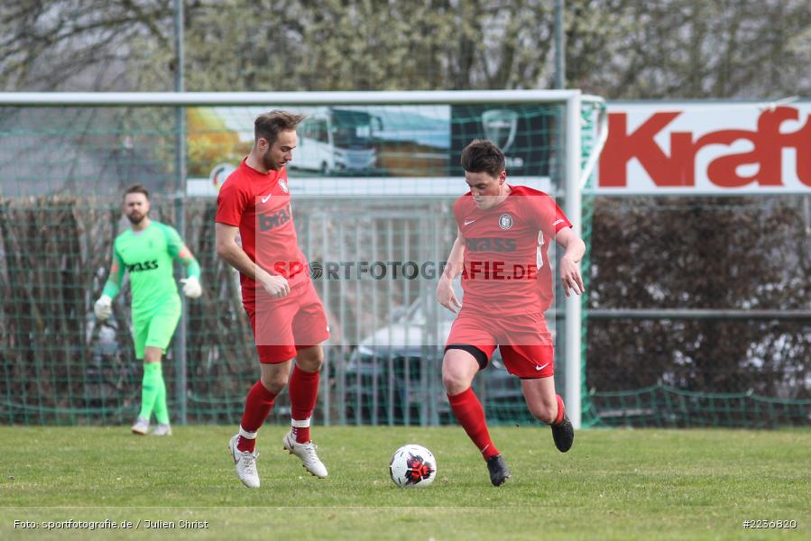 Steven Summa, Fabian Lurz, 24.03.2019, Bezirksliga West, TuS Frammersbach, TSV Retzbach - Bild-ID: 2236820