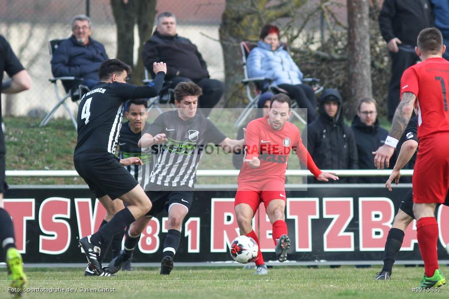Daniel Gossmann, Mario Hartmann, Nicolai Zull, 24.03.2019, Bezirksliga West, TuS Frammersbach, TSV Retzbach - Bild-ID: 2236832