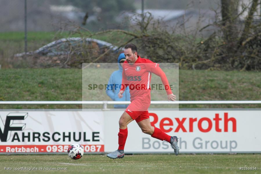 Daniel Gossmann, 24.03.2019, Bezirksliga West, TuS Frammersbach, TSV Retzbach - Bild-ID: 2236834