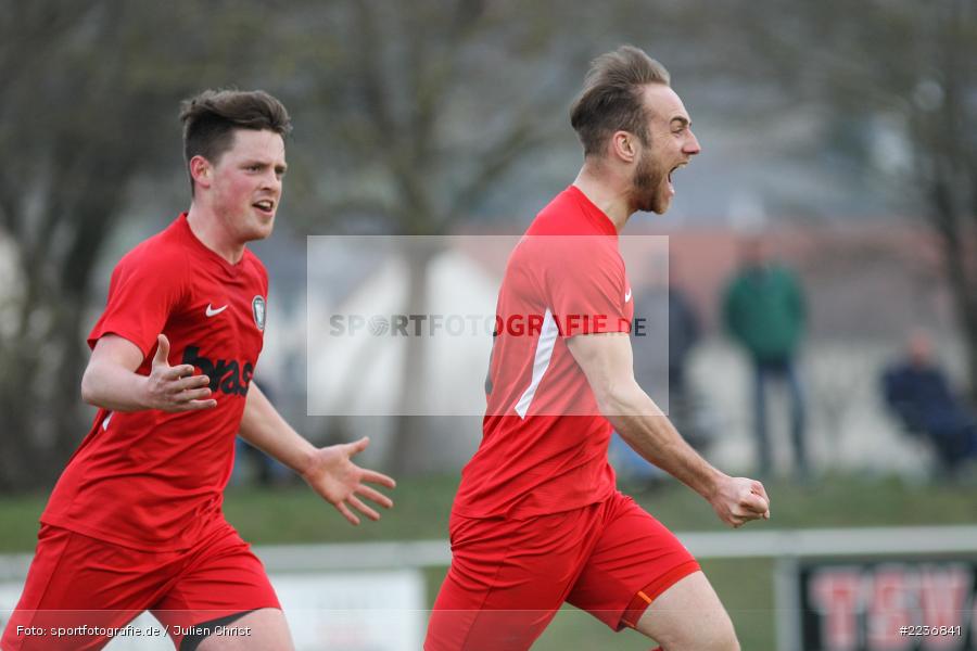 Steven Summa, Fabian Lurz, 24.03.2019, Bezirksliga West, TuS Frammersbach, TSV Retzbach - Bild-ID: 2236841