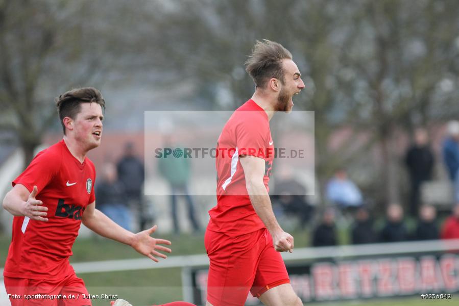 Steven Summa, Fabian Lurz, 24.03.2019, Bezirksliga West, TuS Frammersbach, TSV Retzbach - Bild-ID: 2236842