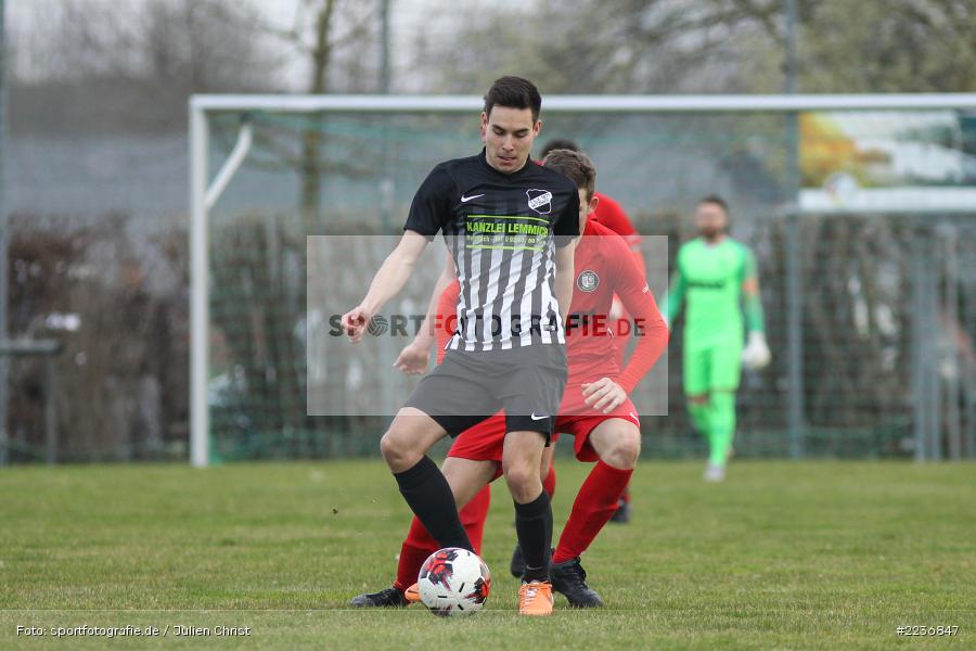 Frederik Ollanketo, Moritz Goßmann, 24.03.2019, Bezirksliga West, TuS Frammersbach, TSV Retzbach - Bild-ID: 2236847