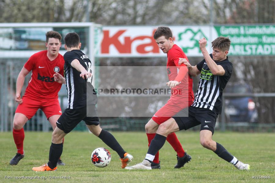 Frederik Ollanketo, Moritz Goßmann, 24.03.2019, Bezirksliga West, TuS Frammersbach, TSV Retzbach - Bild-ID: 2236848