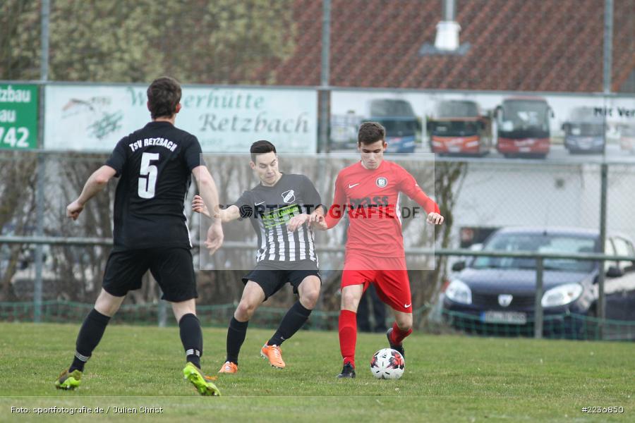 Frederik Ollanketo, Moritz Goßmann, 24.03.2019, Bezirksliga West, TuS Frammersbach, TSV Retzbach - Bild-ID: 2236850