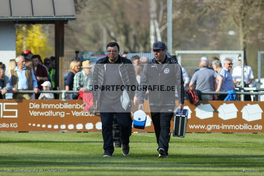 Harald Funsch, Bernd Kütt, 30.03.2019, Landesliga Nordwest, ASV Rimpar, TSV Karlburg - Bild-ID: 2237362