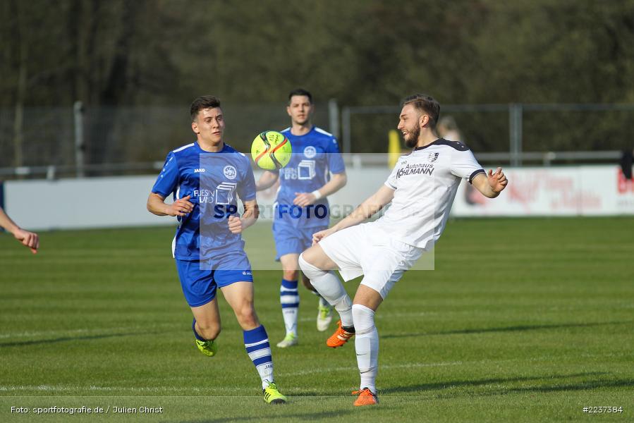 Sebastian Stumpf, Alexander McBride, 30.03.2019, Landesliga Nordwest, ASV Rimpar, TSV Karlburg - Bild-ID: 2237384