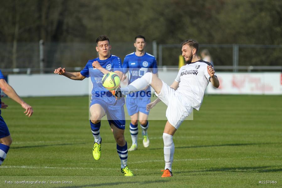 Sebastian Stumpf, Alexander McBride, 30.03.2019, Landesliga Nordwest, ASV Rimpar, TSV Karlburg - Bild-ID: 2237386