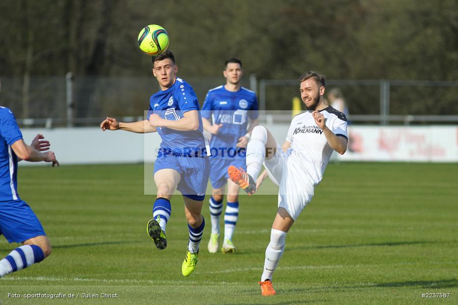 Sebastian Stumpf, Alexander McBride, 30.03.2019, Landesliga Nordwest, ASV Rimpar, TSV Karlburg - Bild-ID: 2237387