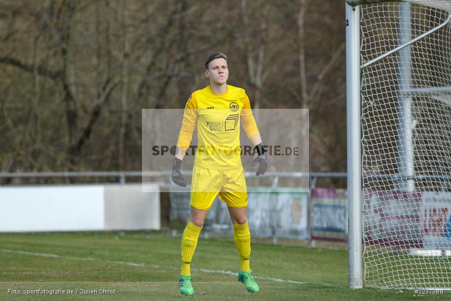Robin Michel, 30.03.2019, Landesliga Nordwest, ASV Rimpar, TSV Karlburg - Bild-ID: 2237388