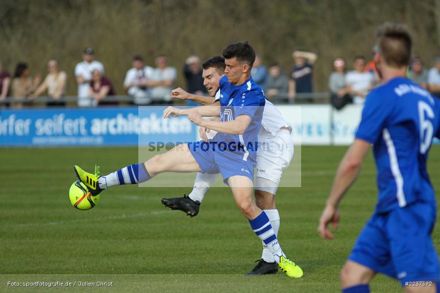 Andreas Rösch, Alexander McBride, 30.03.2019, Landesliga Nordwest, ASV Rimpar, TSV Karlburg - Bild-ID: 2237392 Andreas Rösch, Alexander McBride, 30.03.2019, Landesliga Nordwest, ASV Rimpar, TSV Karlburg - Bild-ID: 2237392