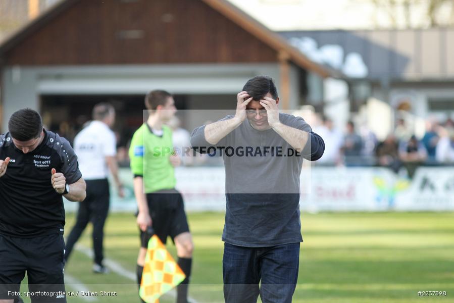 Harald Funsch, 30.03.2019, Landesliga Nordwest, ASV Rimpar, TSV Karlburg - Bild-ID: 2237398