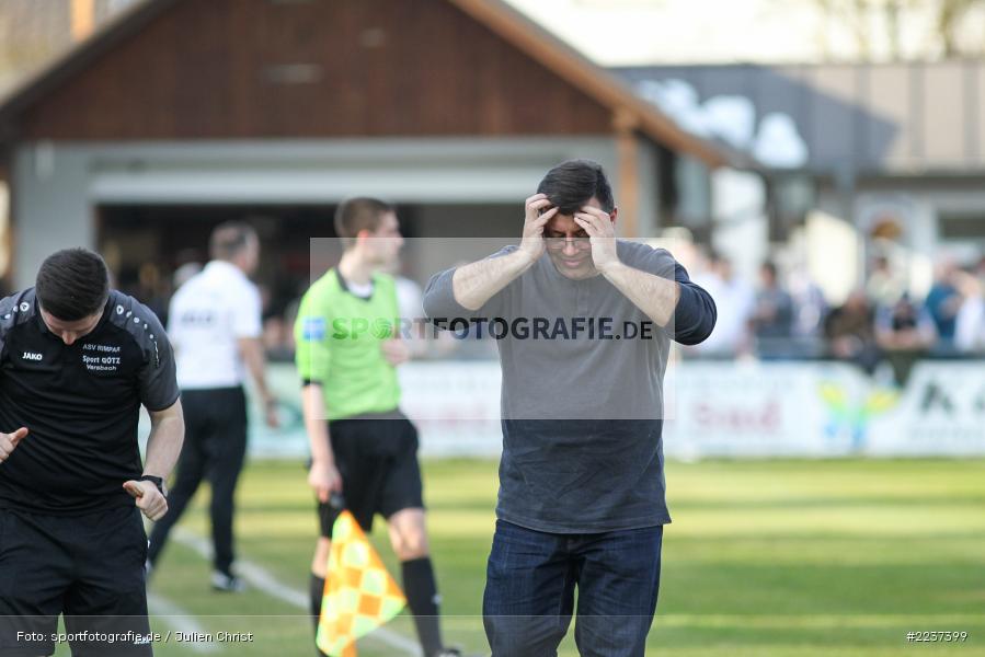 Harald Funsch, 30.03.2019, Landesliga Nordwest, ASV Rimpar, TSV Karlburg - Bild-ID: 2237399