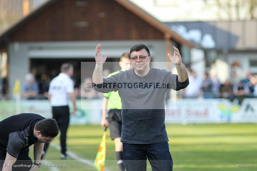 Harald Funsch, 30.03.2019, Landesliga Nordwest, ASV Rimpar, TSV Karlburg - Bild-ID: 2237401