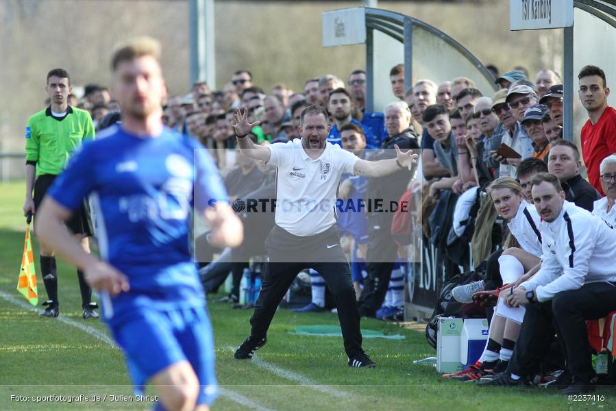 Patrick Sträßer, 30.03.2019, Landesliga Nordwest, ASV Rimpar, TSV Karlburg - Bild-ID: 2237416