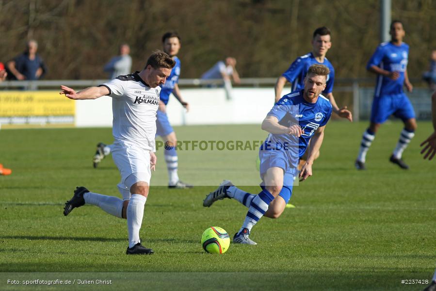 Hendrik Fragmeier, Manuel Römlein, 30.03.2019, Landesliga Nordwest, ASV Rimpar, TSV Karlburg - Bild-ID: 2237428