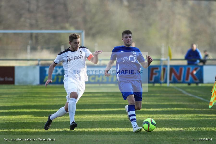 Manuel Römlein, Johannes Albert, 30.03.2019, Landesliga Nordwest, ASV Rimpar, TSV Karlburg - Bild-ID: 2237444