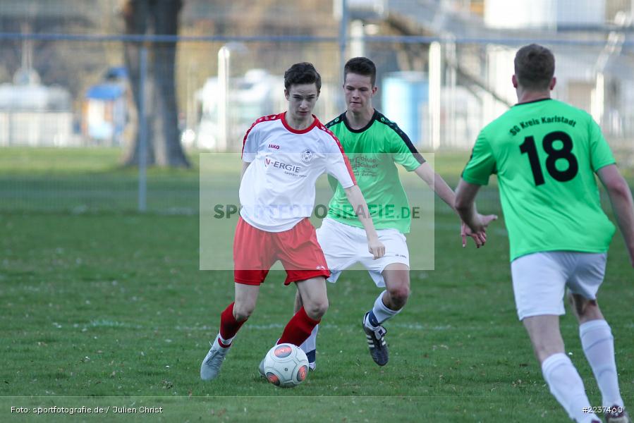 Luca Röder, Domenik Wiedl, Kreisliga U19, 30.03.2019, (SG) FV Oberpleichfeld / DJK Dipbach, (SG) FV Karlstadt - Bild-ID: 2237460 Luca Röder, Domenik Wiedl, Kreisliga U19, 30.03.2019, (SG) FV Oberpleichfeld / DJK Dipbach, (SG) FV Karlstadt - Bild-ID: 2237460