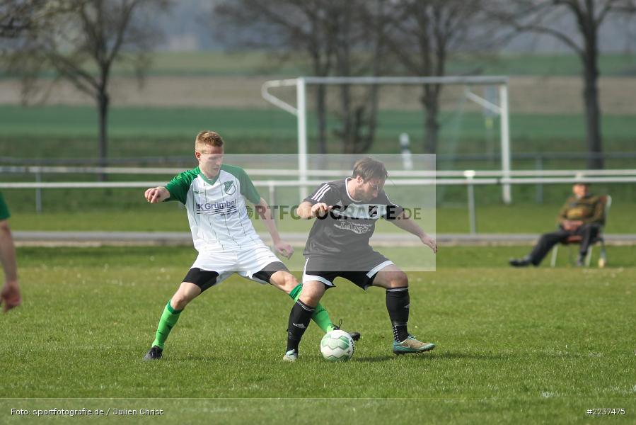 Benedikt Mühlrath, Alexander Podak, 31.03.2019, Kreisklasse Würzburg, TSV Rechtenbach, FC Gössenheim - Bild-ID: 2237475 Benedikt Mühlrath, Alexander Podak, 31.03.2019, Kreisklasse Würzburg, TSV Rechtenbach, FC Gössenheim - Bild-ID: 2237475